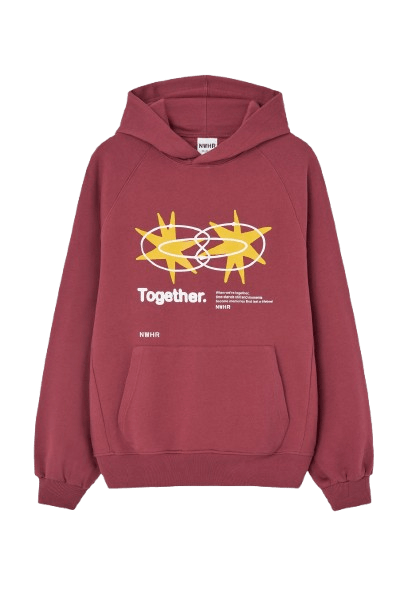 Hoodie NWHR roja