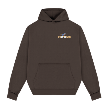 Hoodie moske brown
