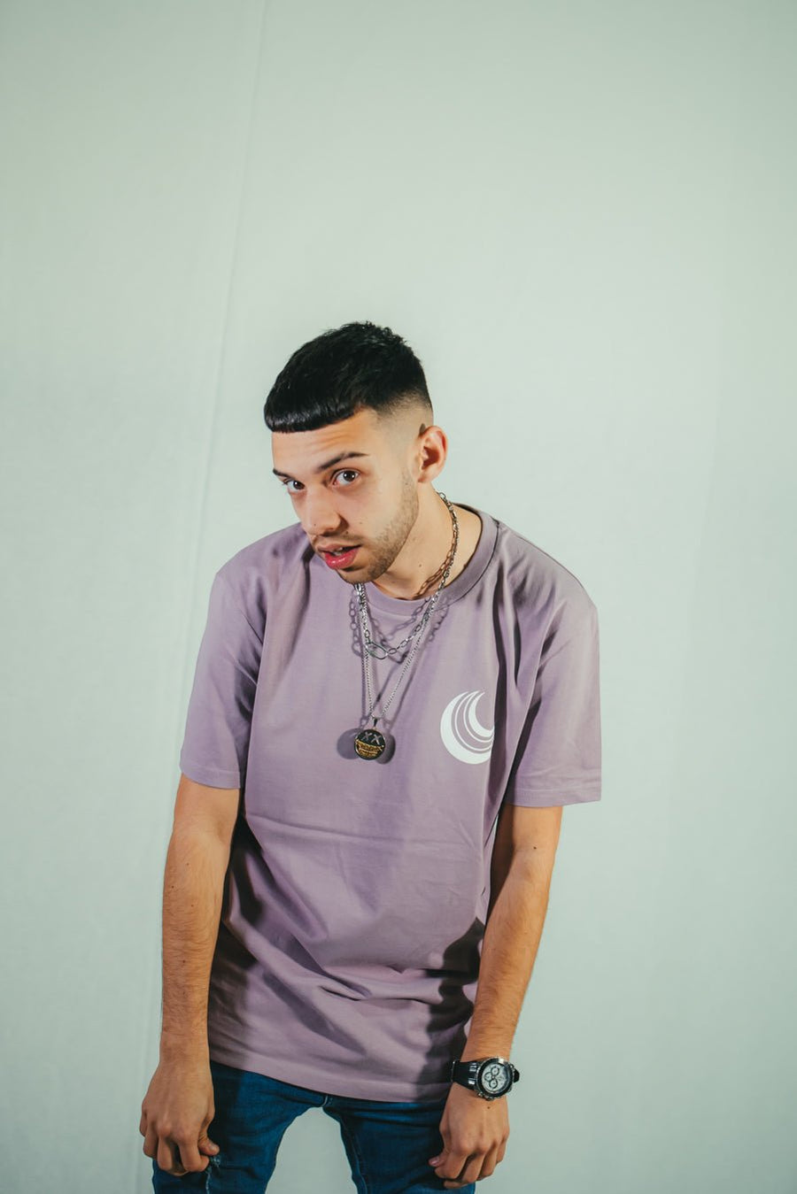 Camiseta lilac petal
